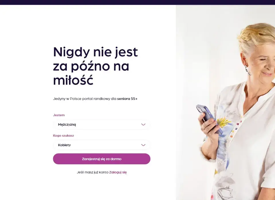 Portal randkowy dla seniorów bez rejestracji - Poznaj nowych ludzi za darmo!