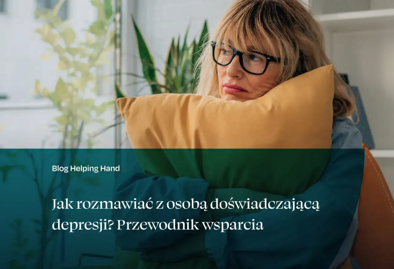 Kobieta z poduszką, szukająca wsparcia. Artykuł 